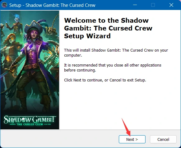 《Shadow Gambit:The Cursed Crew》（影子诡局：被诅咒的海盗）游戏安装包下载